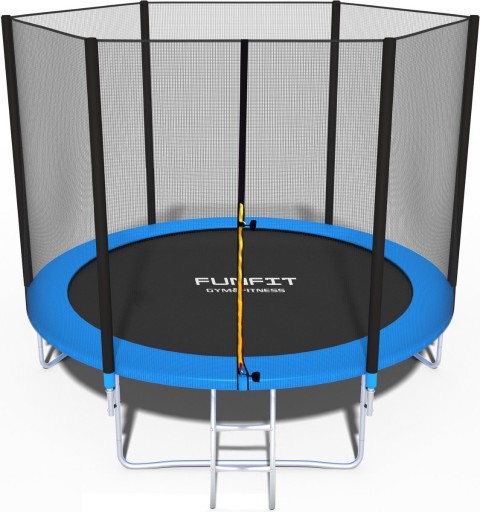 Zdjęcie oferty: Trampolina 250cm z siatką zewnętrzną i drabinką