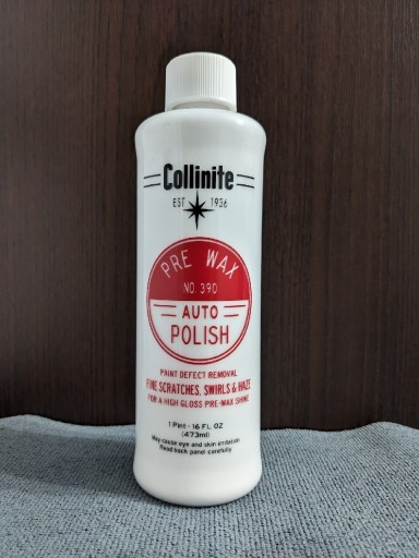 Zdjęcie oferty: Collinite 390 Pre-wax Auto Polish 