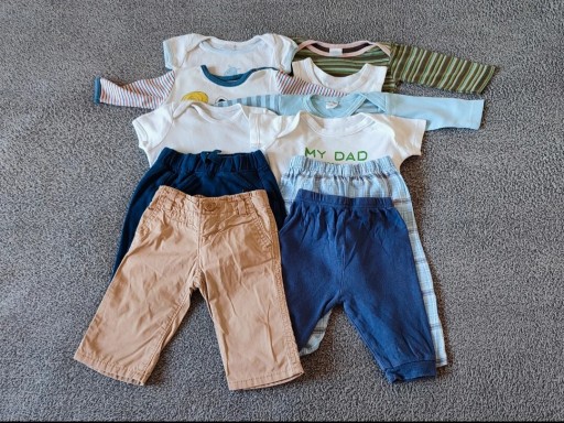 Zdjęcie oferty: Mix ubrań dla chłopca 3-6 miesięcy 