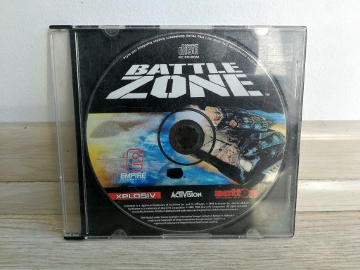 Zdjęcie oferty: BATTLE ZONE PC GRA KOMPUTEROWA RETRO KULTOWA CD