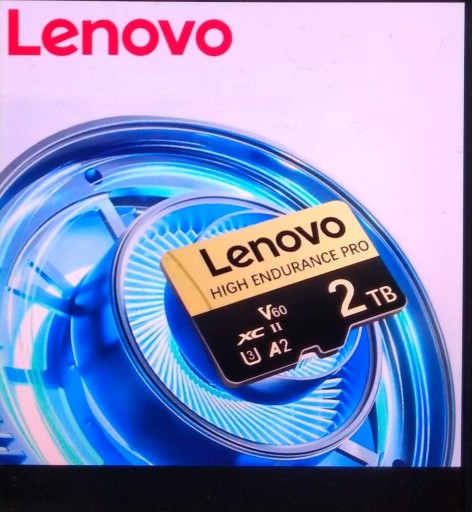 Zdjęcie oferty: Karta pamięci MicroSD Lenovo  2TB High Endurance Pro V60 XC II A2 + adapter