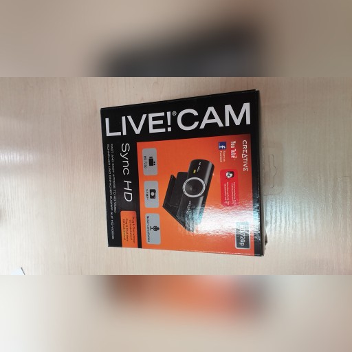 Zdjęcie oferty: Kamerka Creative Live Cam Sync HD 720p Nowa
