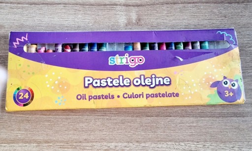 Zdjęcie oferty: Kredki paste olejne 24 sztuki STIGO 24 kolory