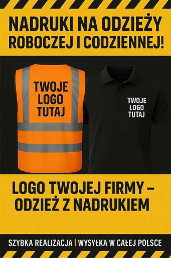 Zdjęcie oferty: !Nadruki na odzieży |Odzież robocza i codzienna| Własne logo