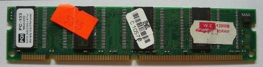 Zdjęcie oferty: Nietestowana pamięć RAM 128MB PQI MS3828UPV PC-133