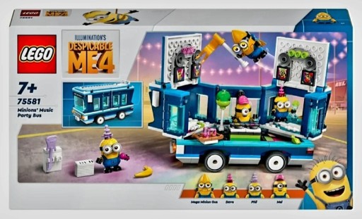 Zdjęcie oferty: KLOCKI LEGO MINIONKI AUTOBUS