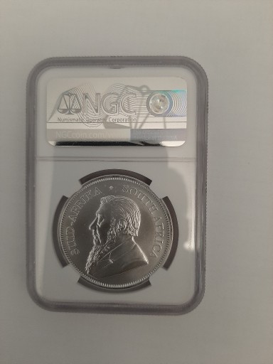 Zdjęcie oferty: 2019 - Krugerrand 1 uncja srebra MS 69 NGC