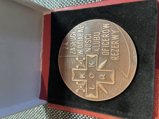 Zdjęcie oferty: Medal Klubów Oficerów Rezerwy