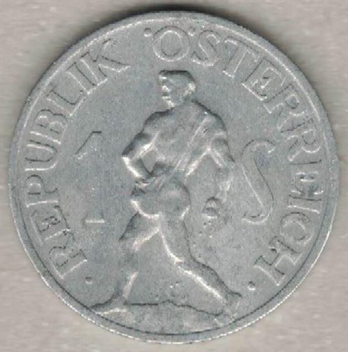 Zdjęcie oferty: Austria 1 schilling szyling 1952  25 mm