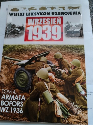 Zdjęcie oferty: Wielki leksykon uzbrojenia Wrzesień 1939 t. 4