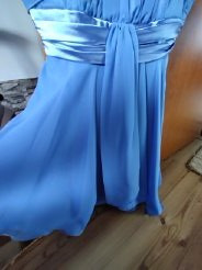 Zdjęcie oferty: Niebieska sukienka na cienkich ramiączkach