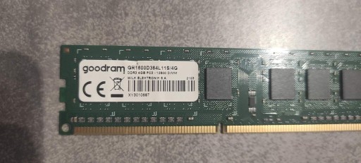 Zdjęcie oferty: Pamięć RAM GoodRam 4GB DDR3