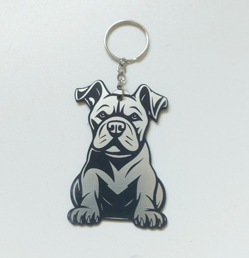 Zdjęcie oferty: Breloczek do kluczy bulterier, pitbull, amstaff