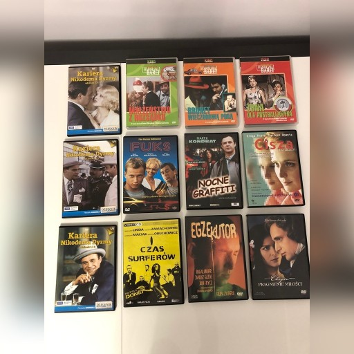 Zdjęcie oferty: Kolekcja 10 polskich filmów DVD OKAZJA