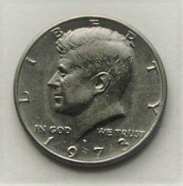 Zdjęcie oferty: 1/2 dolara 1973 D half dollar Kennedy (2) Stan!!