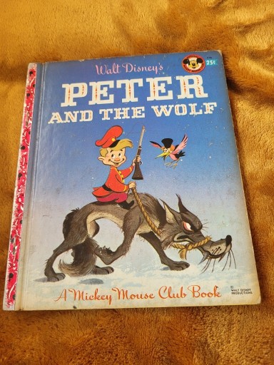 Zdjęcie oferty: Peter and the wolf Disneys 1947r