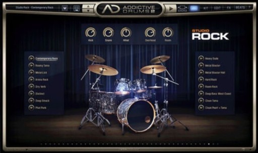 Zdjęcie oferty: xln audio addictive drums 2 and studio rock licenc