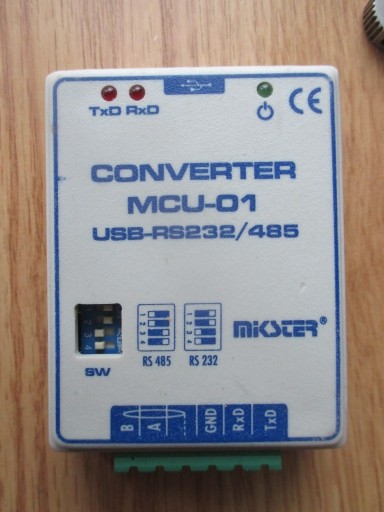 Zdjęcie oferty: Konwerter USB-RS232 typ MCU-01