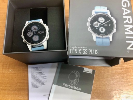 Zdjęcie oferty: Garmin Fenix 5s plus błękitny