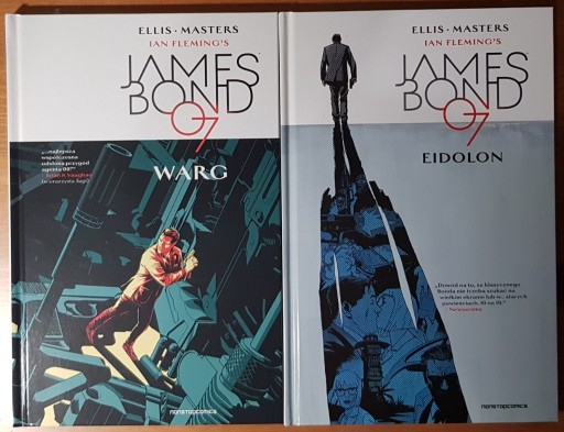 Zdjęcie oferty: JAMES BOND 007 2 tomy: Warg & Eidolon Warren Ellis