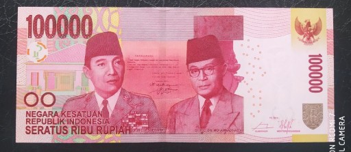 Zdjęcie oferty: Indonezja 100000 rupees UNC 2014