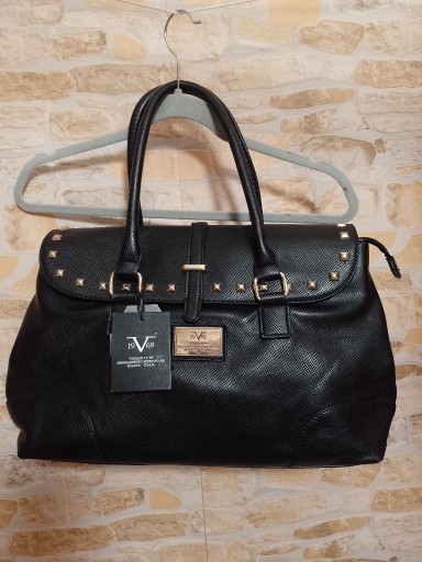 Zdjęcie oferty: VERSACE/Bogato zdobiona torebka biznesowa, torba 
