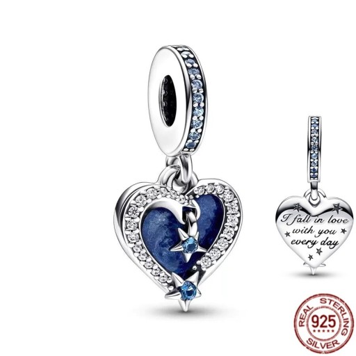 Zdjęcie oferty: Nowy charms miłość serce serduszko srebrny 