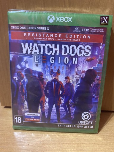 Zdjęcie oferty: Watch Dogs Legion Resistance Edition XBOX ONE