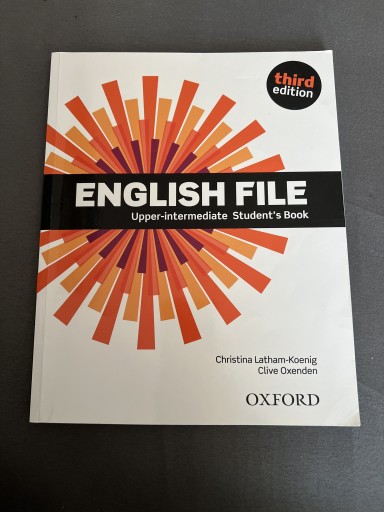 Zdjęcie oferty: ENGLISH FILE Upper-intermediate Podręcznik