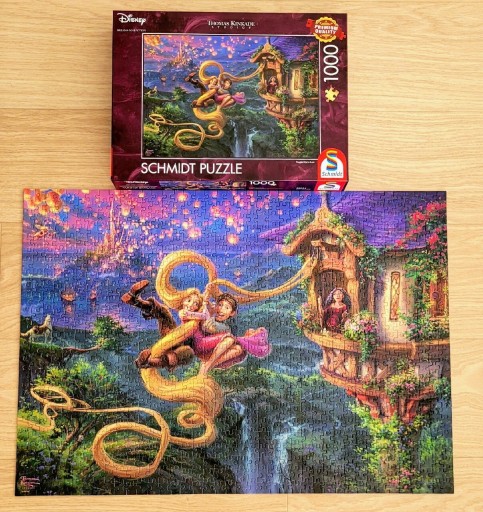 Zdjęcie oferty: SCHMIDT puzzle 1000 el.-Disney- Tangled Up In Love