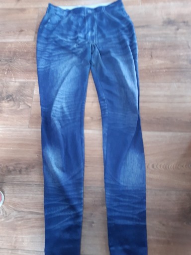 Zdjęcie oferty: Getry imitacja jeansow rozmiar 40