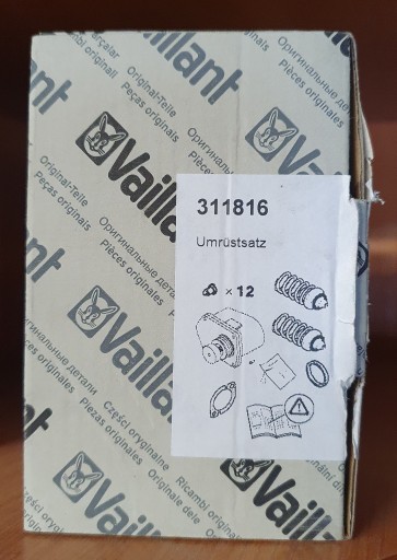 Zdjęcie oferty: Vaillant ZESTAW PRZEZBROJENIOWY propanbutan 311816