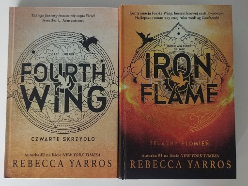 Zdjęcie oferty: Fourth wing, iron flame Rebecca Harris komplet