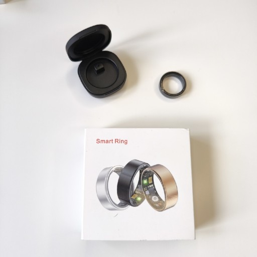 Zdjęcie oferty: Inteligentny pierścień monitorujący zdrowie dla kobiet i mężczyzn R10czarny