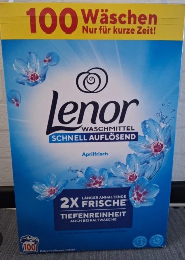 Zdjęcie oferty: Proszek do prania Lenor Aprilfrisch z Niemiec 100