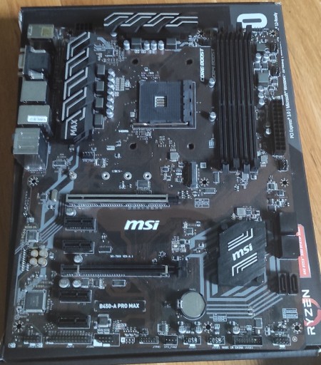 Zdjęcie oferty: MSI B450-A PRO MAX DDR4 AM4 6x PCI-E