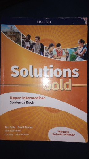 Zdjęcie oferty: Solutions gold upper intermediate 