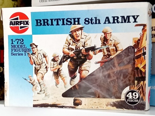 Zdjęcie oferty: AIRFIX - WW II British 8th Army 1:72