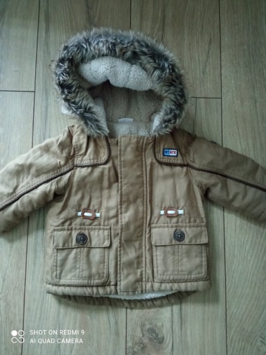 Zdjęcie oferty: F&F kurtka parka misiu 68 3-6