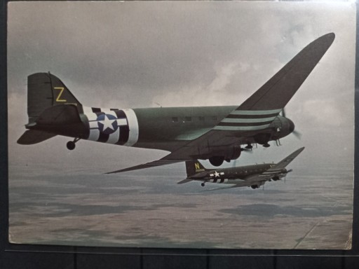 Zdjęcie oferty: Pocztówka USA Douglas C-47 Skytrain