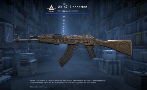 Zdjęcie oferty: SKIN CS2 AK-47 | Niezbadany/Uncharted