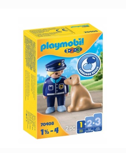 Zdjęcie oferty: Playmobil - Policjant z psem 70408