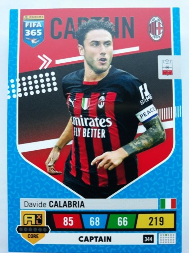 Zdjęcie oferty: Davide CALBRIA 344 FIFA 365 2023 AC MILAN