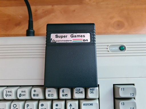 Zdjęcie oferty: Cartridge Commodore C64 3 Gry Football Chess SS