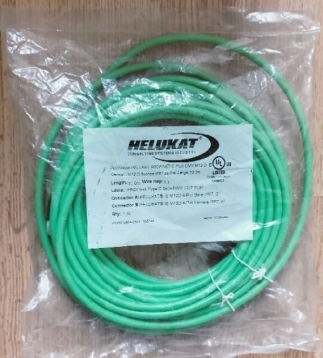 Zdjęcie oferty: Przewód sieciowy HELUKAT PROFINET C PUR CMX M12
