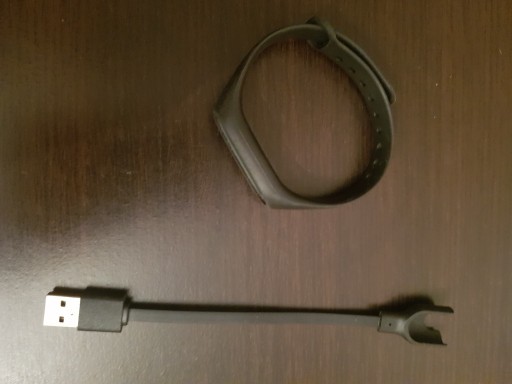 Zdjęcie oferty: Czarny pasek + ładowarka Xiaomi MiBand 2