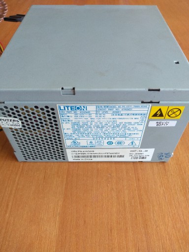 Zdjęcie oferty: Zasilacz komputerowy ATX Lite-On PS-5311 310 W