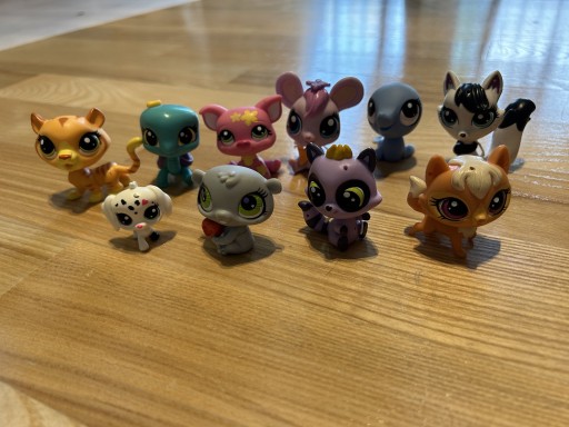 Zdjęcie oferty: Lps Littlest Pet Shop figurki 10 sztuk