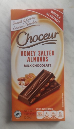 Zdjęcie oferty: Choceur Honey salted almond czekolada mleczna 200g