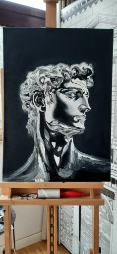 Zdjęcie oferty: David obraz olejny